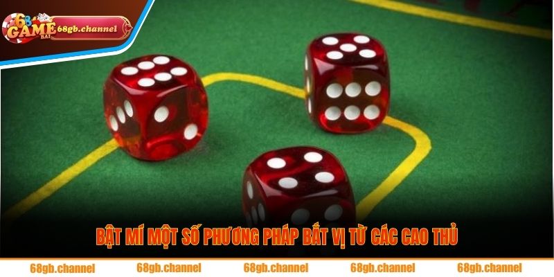 Bật mí một số phương pháp bắt vị từ các cao thủ