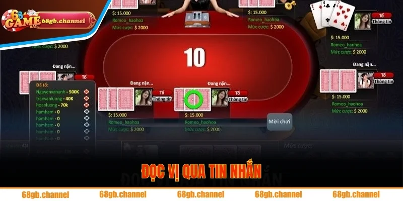 Mẹo đọc thấu tâm can đối thủ qua tin nhắn